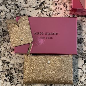 Kate Spade wallet + phone wallet (brand new)